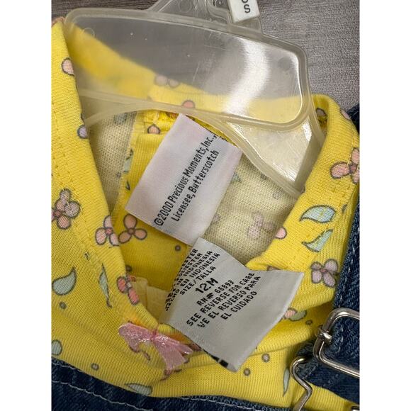 Vintage Precious Moments Denim short Overall Set – 24M– NWT - Picture 4 of 5